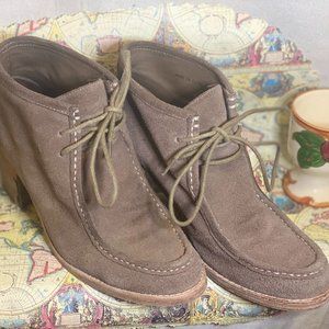 Dolce Vita Jonah Taupe Suede Heels (size 8)